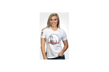 Image of Nine Line WOMENS RELAXED FIT T-SHIRT GRIT AND GRACE FED45C35, NLAGGRACEWRTSWHITEXL