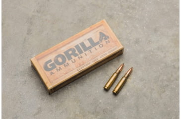 Image of Gorilla Ammunition .308 Winchester 175 Grain Sierra MatchKing Rifle Ammo, 20 Rounds, Copper, 20 Rounds, gpf-260