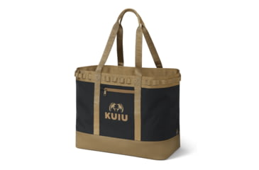 Image of KUIU CORDURAR 2800 Tote Bag in Black/Brown 8959B08E, Black/Brown, One Size, Cordura Fabric, Adult, 7965402300574