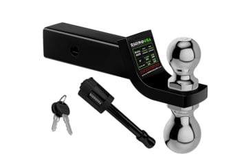 Image of Rhino USA 2 Dual Ball Hitch DD2F9EC0, TO-HTDUAL-BLK