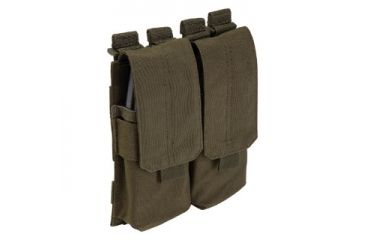 Image of 5.11 Double Mag Pouch w/ Cover Green 58708-188