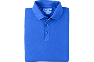 Image of 5.11 Tactical Professional Long Sleeve Polo - Men's, 3XL, Regular, Academy Blue, 42056-692-3XL