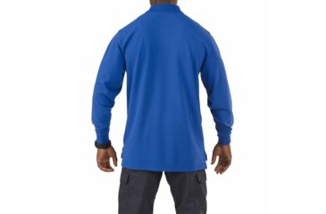 Image of 5.11 Tactical Professional Long Sleeve Polo - Men's, 3XL, Regular, Academy Blue, 42056-692-3XL