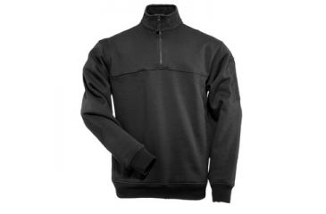 Image of 5.11 Tactical 1/4 Zip Job Shirt - Men's, Black, 2XL, 72314-019-2XL