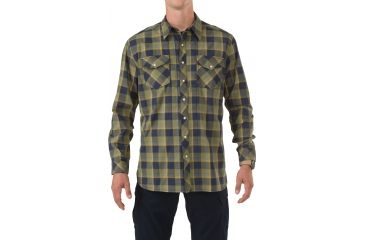 Image of 5.11 Tactical Flannel Long Sleeve Shirt, Captain - 72404708S