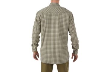 Image of 5.11 Tactical Flannel Long Sleeve Shirt, Steam - 72404093XL