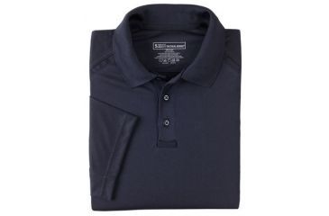 Image of 5.11 Tactical Performance Short Sleeve Polo - Men's, 2XL, Tall, Dark Navy, 71049T-724-2XL