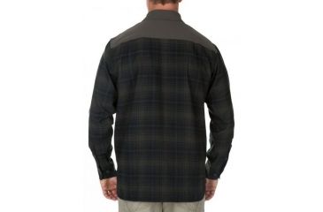 Image of 5.11 Tactical Mens Sidewinder Flannel Button Down Shirt, Grenade, S 72446-828-S