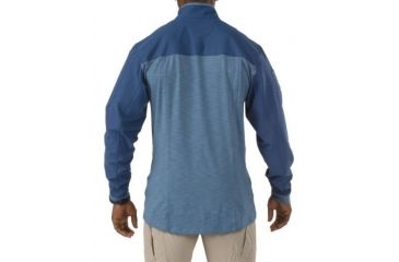 Image of 5.11 Tactical Rapid Response 1/4 Zip, Regatta - 72415709XL