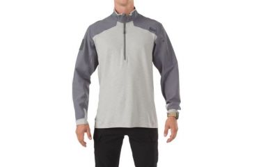 Image of 5.11 Tactical Rapid Response 1/4 Zip, Storm - 72415092L