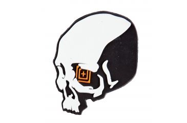 Image of 5.11 Tactical Skull Shot Patch, Black 81010-19-1 SZ