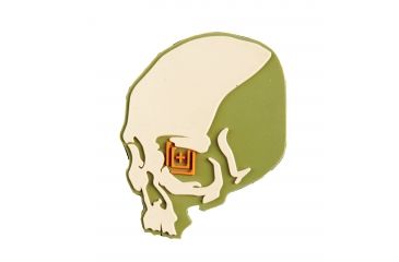 Image of 5.11 Tactical Skull Shot Patch, Sand 81010-38-1 SZ