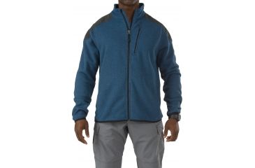 Image of 5.11 Tactical Tactical Full Zip Sweater, Regatta - 72407709M