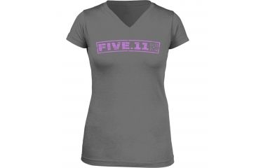 Image of 5.11 Tactical Women's Drill Master T-Shirt, Heather Grey, M 31004AH-16-M
