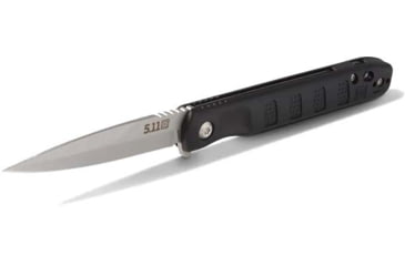 Image of 5.11 Tactical Flyte Elite SP Folding Knife, 3.15in, S35VN Steel, Spear Point, FRN, Black, 5830048-019-1 SZ