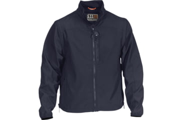 Image of 5.11 Tactical 5.11 Valiant Sftshell Jkt, Dark Navy, 48167ABR-724-L