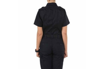 Image of 5.11 Tactical 61159 Womens B Class PDU Short Sleeve Shirt, Midnight Navy, Small-Regular