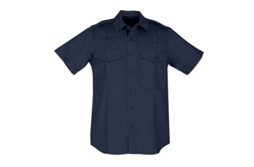 Image of 5.11 Tactical PDU Class B Short Sleeve Twill Shirt - Women's, Midnight Navy, SR, 61159-750-S-R