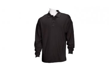 Image of 5.11 Tactical Performance Long Sleeve Polo - Men's, 3XL, Regular, Black, 72049-019-3XL