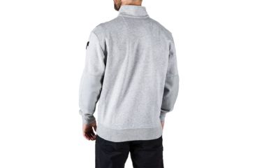 Image of 5.11 Tactical 72314 1/4 Zip Job Shirt, Heather Grey, 2XL