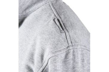 Image of 5.11 Tactical 72314 1/4 Zip Job Shirt, Heather Grey, 2XL