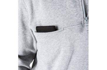 Image of 5.11 Tactical 72314 1/4 Zip Job Shirt, Heather Grey, 2XL