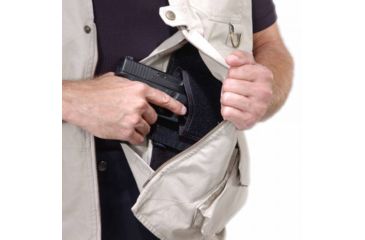 Image of 5.11 Tactical Vest, Concealable, Khaki, Small, 80001-055-S