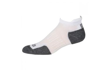 Image of 5.11 Tactical ABR Training Sock, White, L, 10031-010-L