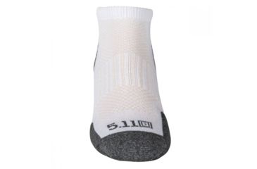 Image of 5.11 Tactical ABR Training Sock, White, Large 10031-010-L