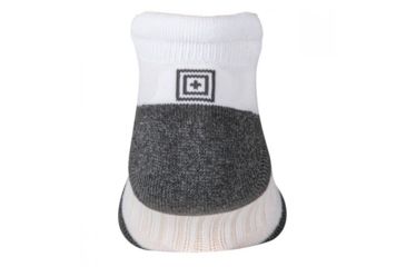 Image of 5.11 Tactical ABR Training Sock, White, Large 10031-010-L