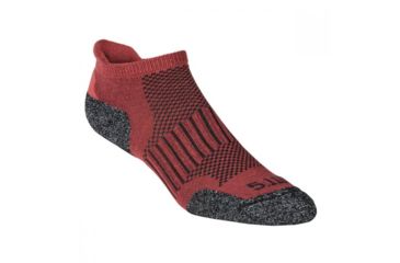 Image of 5.11 Tactical ABR Training Sock, Cabernet, Large 10031-569-L
