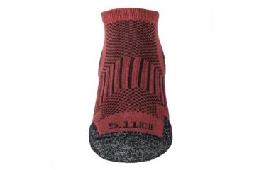 Image of 5.11 Tactical ABR Training Sock, Cabernet, Large 10031-569-L