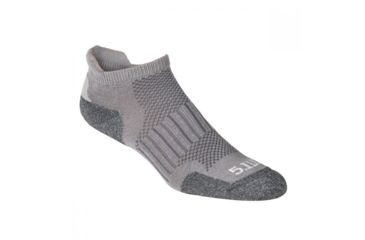 Image of 5.11 Tactical ABR Training Sock, Nickel, Large 10031-996-L