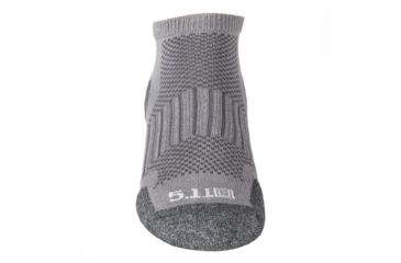 Image of 5.11 Tactical ABR Training Sock, Nickel, L, 10031-996-L