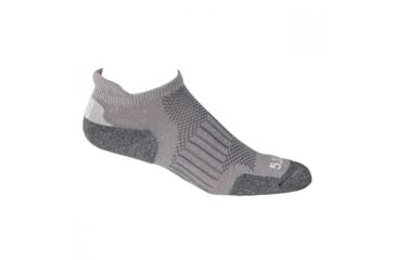 Image of 5.11 Tactical ABR Training Sock, Nickel, Large 10031-996-L