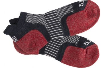 Image of 5.11 Tactical ABR Training Sock, LAVA, S 10031-LAVA-S
