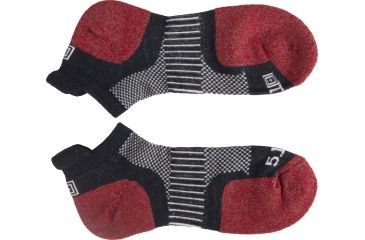 Image of 5.11 Tactical ABR Training Sock, LAVA, S 10031-LAVA-S