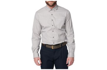 Image of 5.11 Tactical Alpha Flex Long Sleeve Shirt, Coin Stripe - 72491-355-L