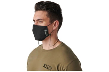 Image of 5.11 Tactical Alpha Mask - Unisex, Black, M, 89506-019-M