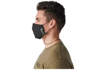 Image of 5.11 Tactical Alpha Mask - Unisex, Black, M, 89506-019-M