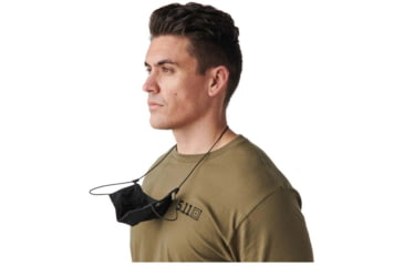 Image of 5.11 Tactical Alpha Mask - Unisex, Black, M, 89506-019-M