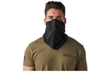 Image of 5.11 Tactical Alpha Neck Gaiter - Unisex, Black, 1 SZ, 89507-019-1 SZ