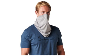 Image of 5.11 Tactical Alpha Neck Gaiter - Unisex, Heather Grey, 1 SZ, 89507-016-1 SZ