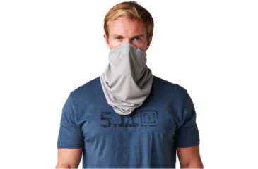 Image of 5.11 Tactical Alpha Neck Gaiter - Unisex, Heather Grey, 1 SZ, 89507-016-1 SZ
