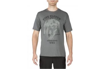 Image of 5.11 Tactical Apex Predator Tee, Charcoal - 41195AO-018-2XL