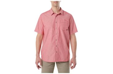 Image of 5.11 Tactical Ares Short Sleeve Shirt - Mens, Engine Red, XL, 71372-488-XL