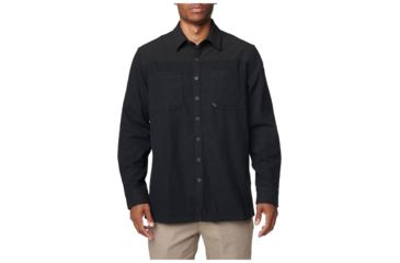 Image of 5.11 Tactical Ascension Long Sleeve Shirt, Black - 72496-019-L