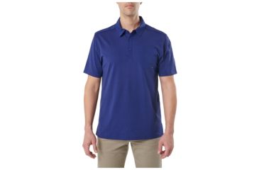 Image of 5.11 Tactical Axis Short Sleeve Polo- Mens, Blueprint, 2XL, 41219-773-2XL