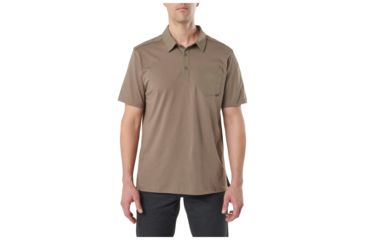 Image of 5.11 Tactical Axis Short Sleeve Polo- Mens, Stampede, L, 41219-172-L