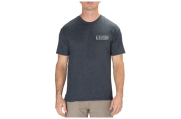 Image of 5.11 Tactical Banners &amp; Bayonets Tee, Charcoal Heather - 41191RRW-035-2XL